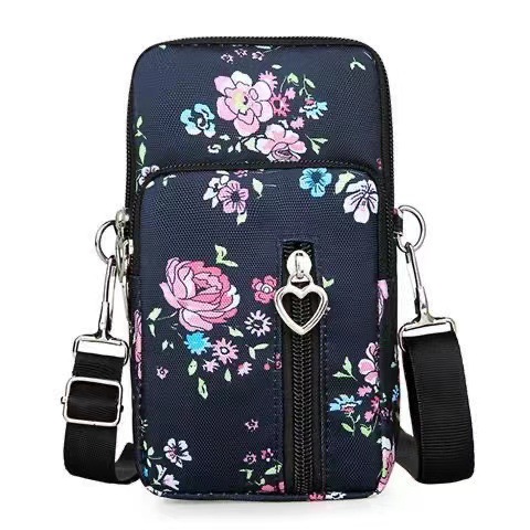 Oxford Cloth mobile phone bag, mini square bag for women, fashionable and versatile, single-shoulder crossbody bag, coin purse, direct supply from the manufacturer undefined
