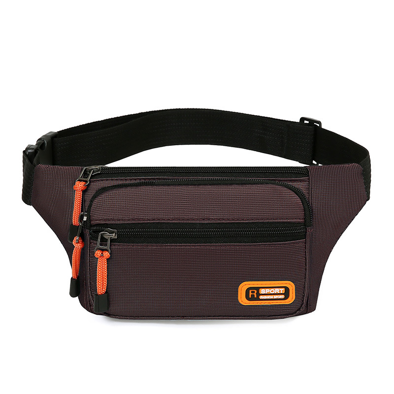 Factory wholesale waterproof waist bags, multi-functional wear-resistant chest bags, outdoor travel mobile phone loose change storage bags undefined