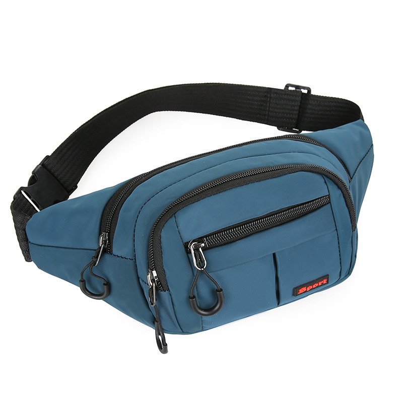 New waterproof waist bag, men's trendy single-shoulder crossbody bag, lightweight and sporty chest bag, women's stall supply undefined