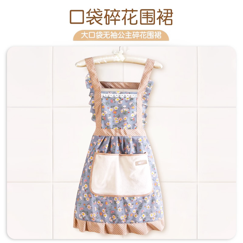 围裙女/公主围裙/擦手裙细节图