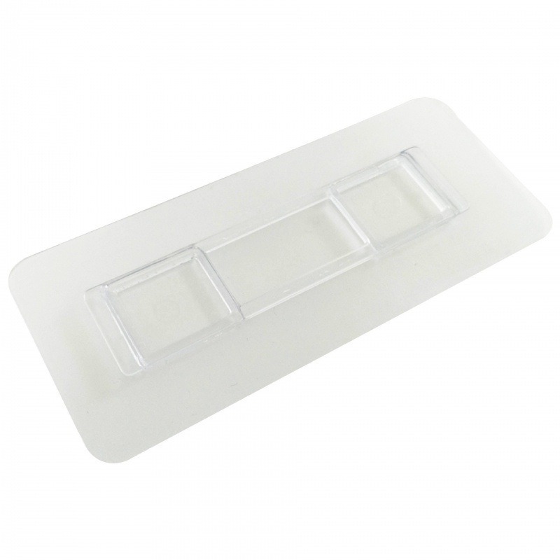 Tissue box patch, seamless long strip snap-on patch, no need for drilling, strong adhesive, storage rack, toothbrush holder back adhesive Item Picture