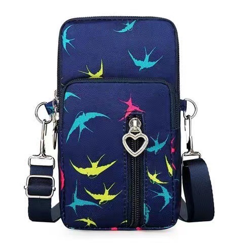 Oxford Cloth mobile phone bag, mini square bag for women, fashionable and versatile, single-shoulder crossbody bag, coin purse, direct supply from the manufacturer undefined