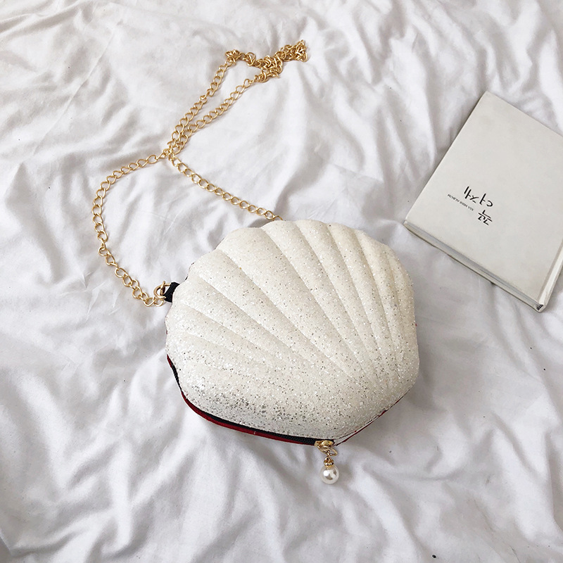 The new women's bag style in 2019 is a trendy, mini and stylish shell bag for women's crossbody undefined
