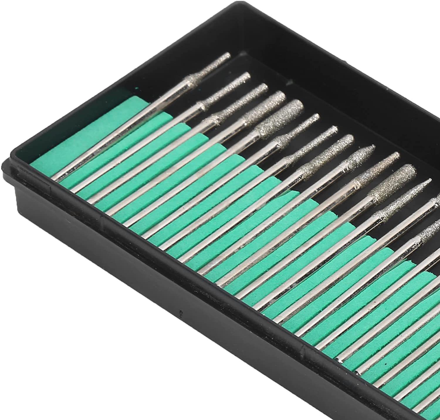 Diamond grinding head, alloy grinding head, polishing grinding needle, engraving head, 3MM diamond grinding rod set, grinding needle 30 Application Scenario