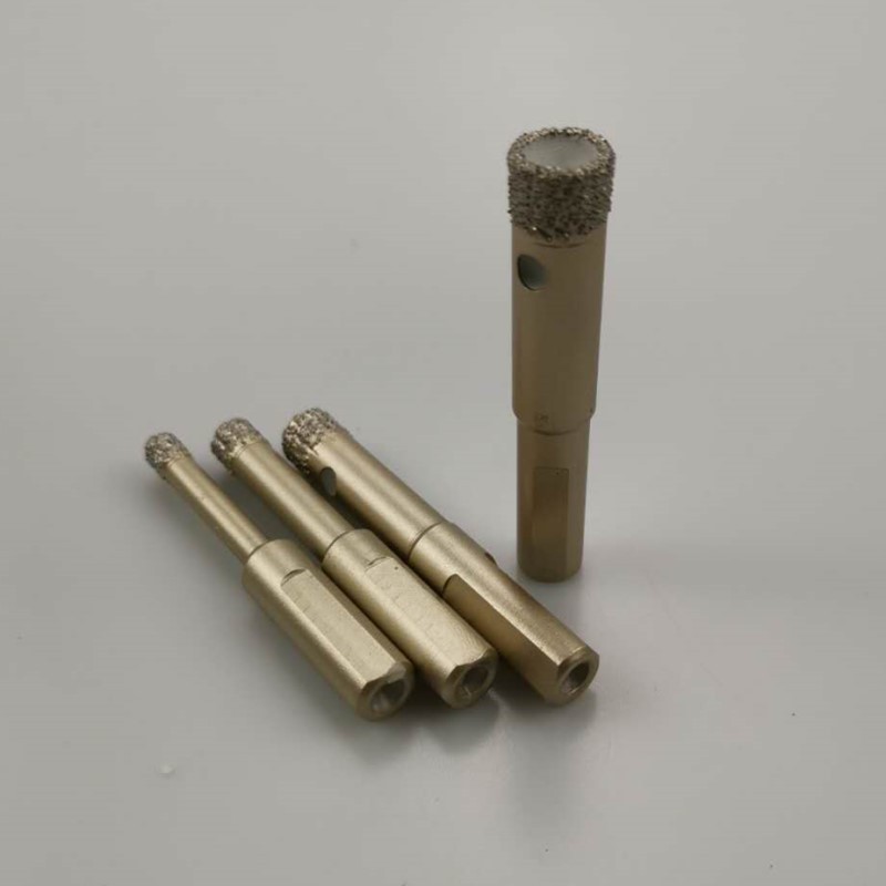Dry-drilling all-ceramic tile glass hole opener drill bit, dedicated for marble ceramic hole drilling and dry-drilling of vitrified tile details Picture