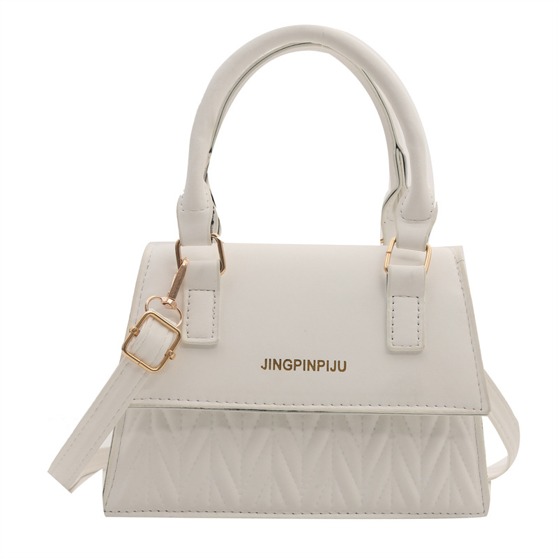 Retro and fashionable diamond-patterned embroidered thread handbag 2024 summer Korean version candy-colored casual bag single-shoulder crossbody bag trend undefined