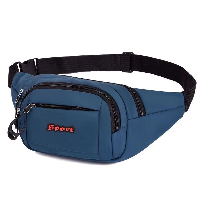 New multi-functional sports waist and chest bag, large-capacity men's and women's cashier and money collection business bag, waterproof outdoor mobile phone case undefined