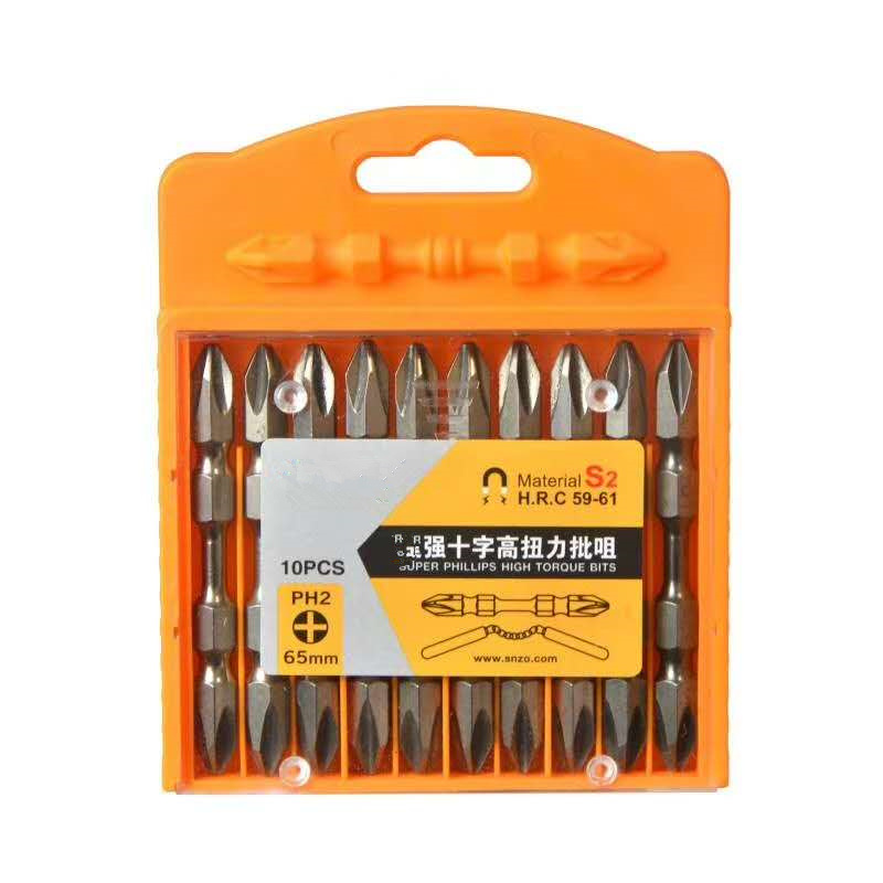 Electric screw machine strong magnetic screwdriver set, cross hexagon socket air screwdriver cap, magnetic hand drill screwdriver cap full image