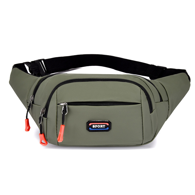 Men's and women's multi-functional large-capacity waterproof waist bag, business money collection storage bag, construction site work mobile phone bag, chest bag undefined