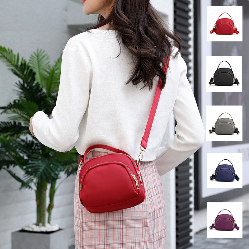 Wholesale of 2022 new women's casual single-shoulder mobile phone bags, lightweight crossbody bags, loose change hand-held shell small bags full image