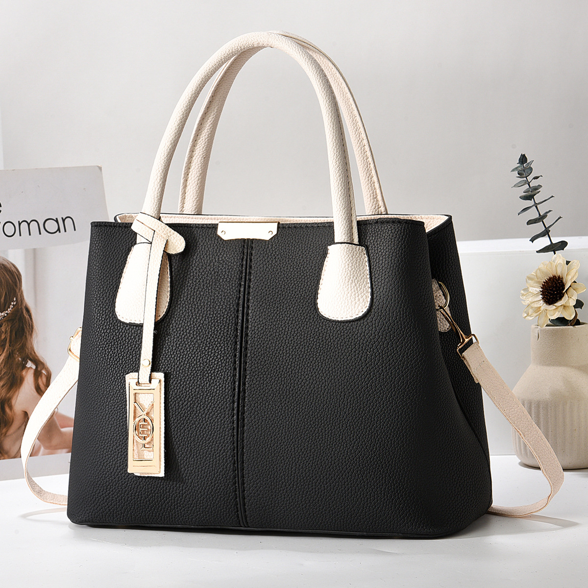 New hand-held women's versatile summer large bag, single-shoulder women's fashionable crossbody bag, bestseller, foreign trade 2025 manufacturer's bestseller undefined