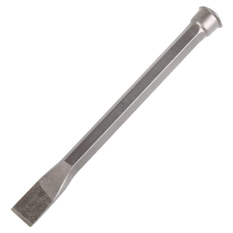 Chisel, flat chisel, concrete chisel, drill tool, steel chisel, hand chisel, iron station tool, rock-breaking wedge, flat chisel Item Picture