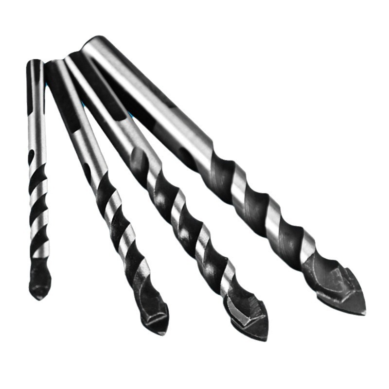 Ceramic tile alloy triangular drill bit 6mm, special rotary head for drilling holes in glass concrete cement walls, multi-functional hole opener Item Picture