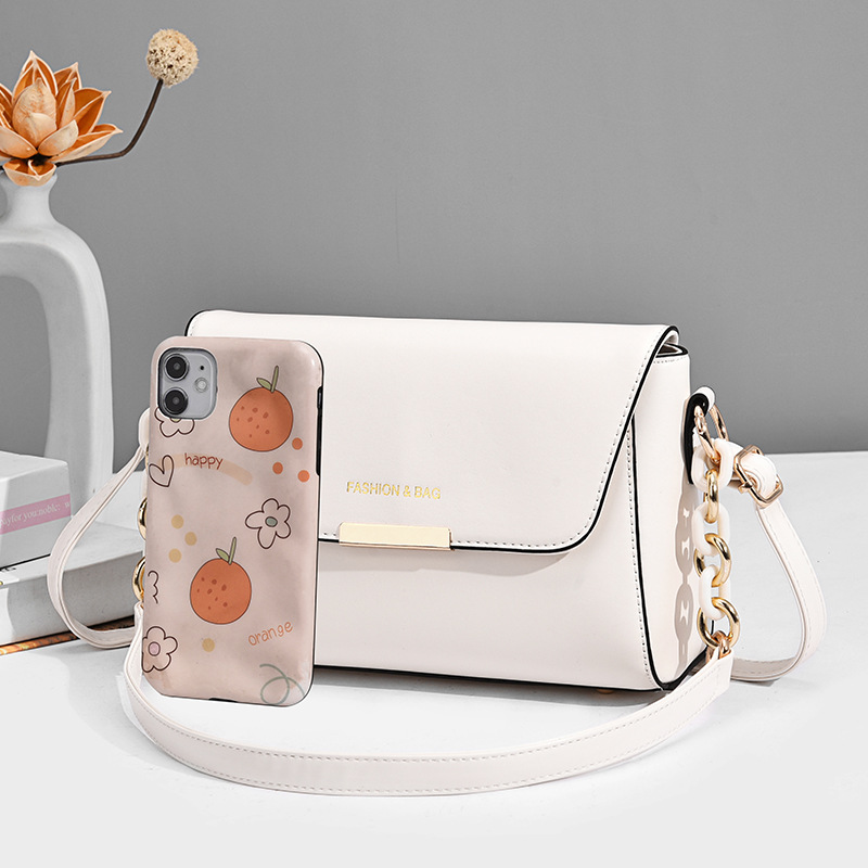 Fashionable single-shoulder crossbody bag, new summer Korean-style simple manufacturer versatile women's trendy crossbody bag mini details Picture