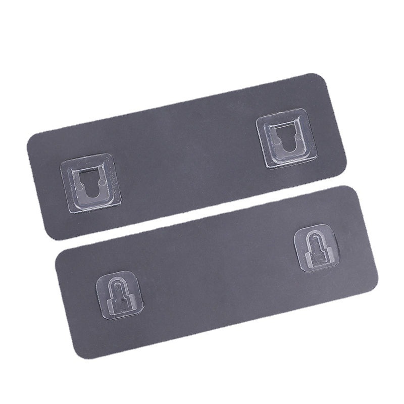 Acrylic mother-and-child buckle, strong seamless adhesive, no need for drilling, multi-functional household power strip fixing hook Item Picture