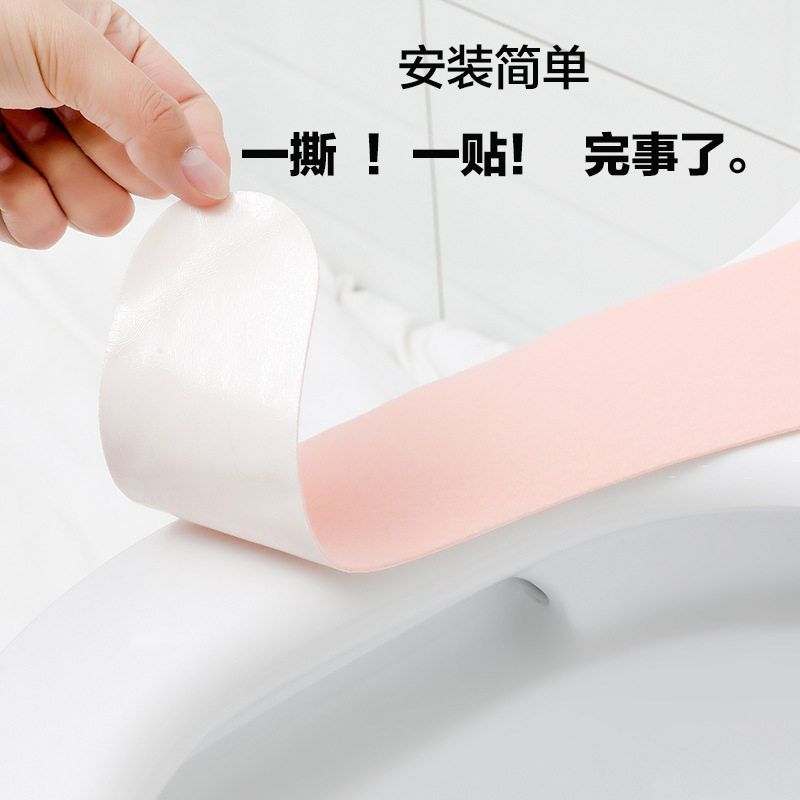 Washable toilet seat cover, universal adhesive toilet seat cover, warm thickened anti-static toilet seat cover Specification image