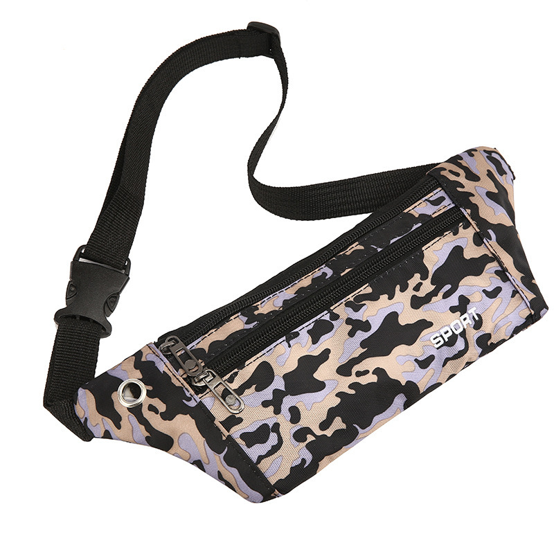 Wholesale sports waist bags, single-shoulder crossbody bags, street vending business wallet bags, large-capacity construction site work mobile phone bags undefined