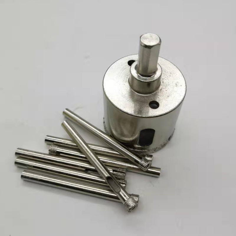 Export thickened diamond sand stone/vitrified tile hole opener, tile glass granite drill bit 6-120mm Application Scenario