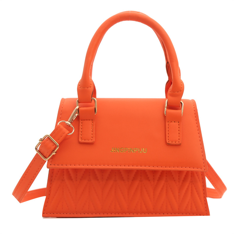 Retro and fashionable diamond-patterned embroidered thread handbag 2024 summer Korean version candy-colored casual bag single-shoulder crossbody bag trend undefined