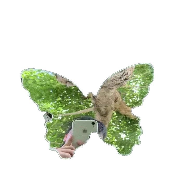 亚克力镜/高颜值镜子/高颜值镜/镜白底实物图