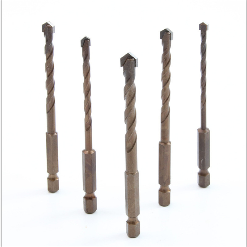 Multi-functional extended hexagonal king drill, ceramic wall drill, marble triangular drill, glass drill bit Specification image