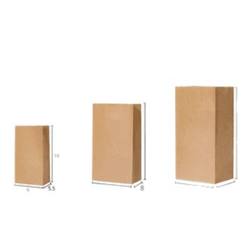 30 kraft paper bags for student desktop storage of miscellaneous items Item Picture