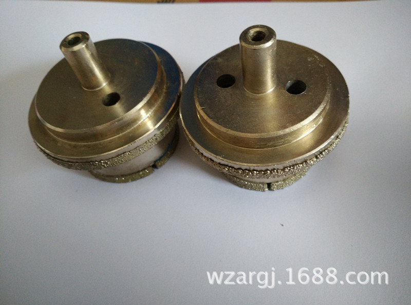 Marble sink hole opener, floor drain hole expander, diamond drill bit, special one-time hole drill for stone Specification image
