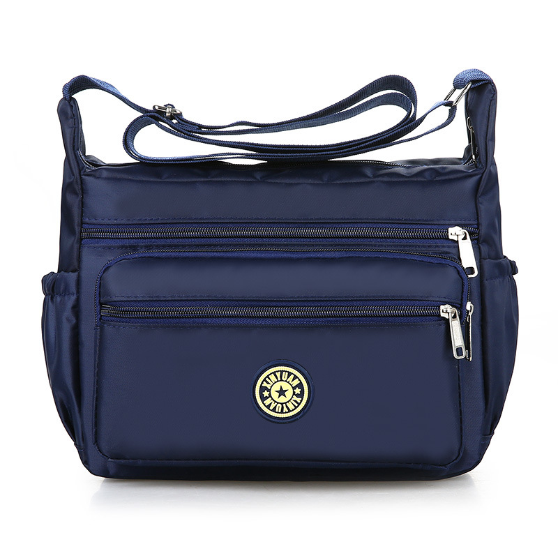 New Oxford fabric women's bag, floral fabric bag, large-capacity single-shoulder crossbody large bag for middle-aged and elderly people, street stall bag, canvas mom bag undefined