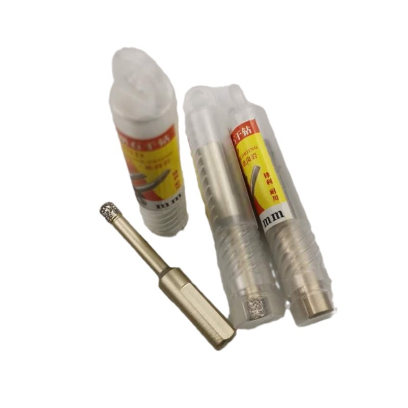 Dry-drilling all-ceramic tile glass hole opener drill bit, dedicated for marble ceramic hole drilling and dry-drilling of vitrified tile Item Picture