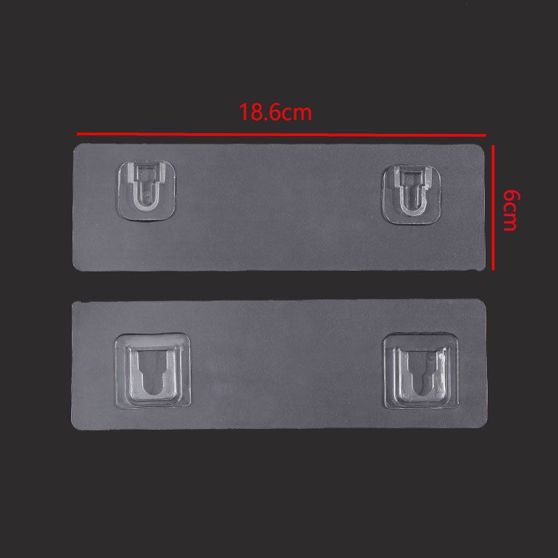 Acrylic mother-and-child buckle, strong seamless adhesive, no need for drilling, multi-functional household power strip fixing hook undefined