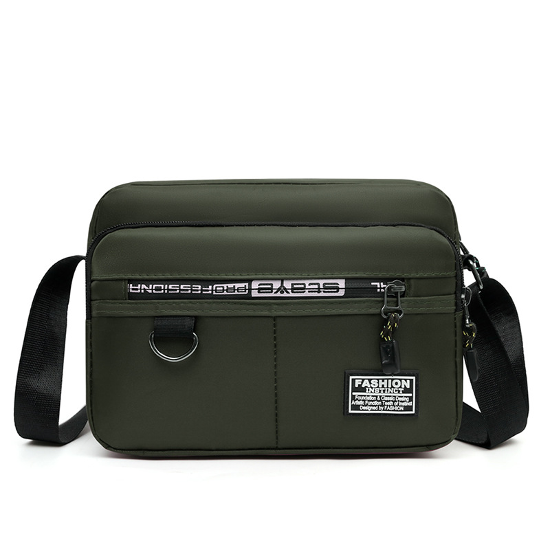 New nylon mom bag, Oxford cloth women's bag, canvas bag, large-capacity single-shoulder crossbody bag for middle-aged and elderly people, street stall bag undefined
