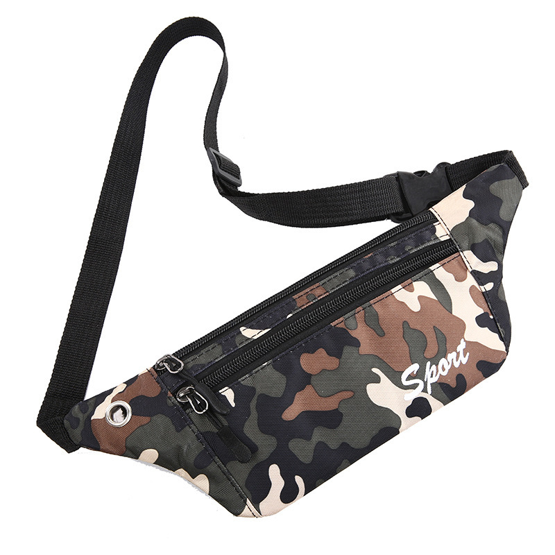 Wholesale sports waist bags, single-shoulder crossbody bags, street vending business wallet bags, large-capacity construction site work mobile phone bags undefined