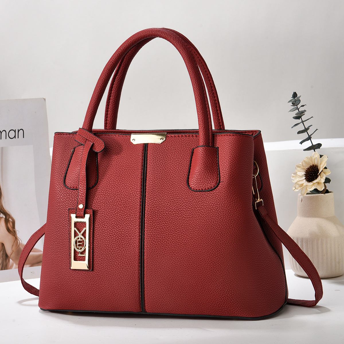 New hand-held women's versatile summer large bag, single-shoulder women's fashionable crossbody bag, bestseller, foreign trade 2025 manufacturer's bestseller undefined