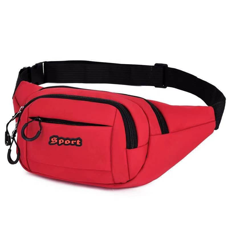 New multi-functional sports waist and chest bag, large-capacity men's and women's cashier and money collection business bag, waterproof outdoor mobile phone case Specification image