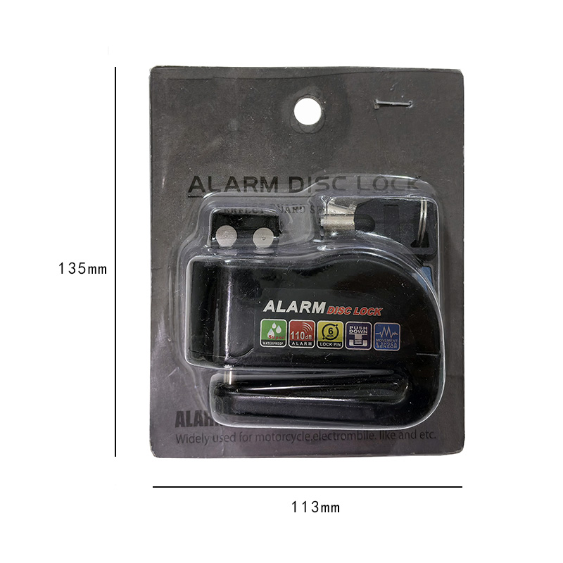 BG-1259 alarm Disc brake lock Electric motorcycle Alarm Lock Disc Brake Lock Bicycle Alarm Disc brake Lock Disc Lock Anti-theft Lock Bicycle Lock Alarm Item Picture
