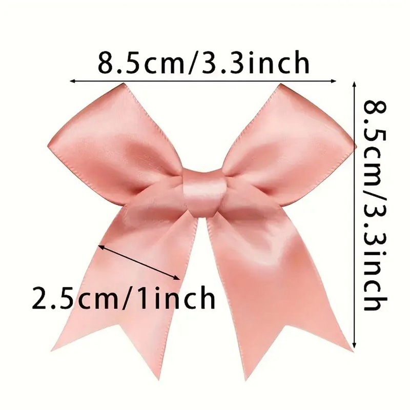 85mm燕尾蝴蝶结25个色现货8.5cm跨境热销50pcs网红燕尾角蝴蝶结图