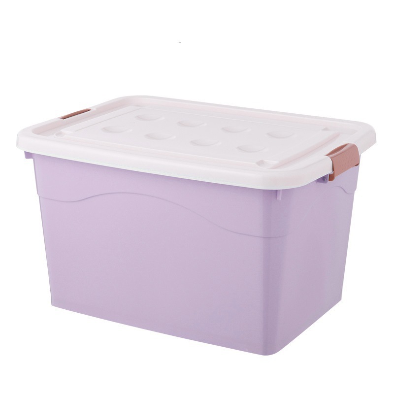 Storage box, hand-held plastic storage box, sock and clothes storage and organization storage box Specification image
