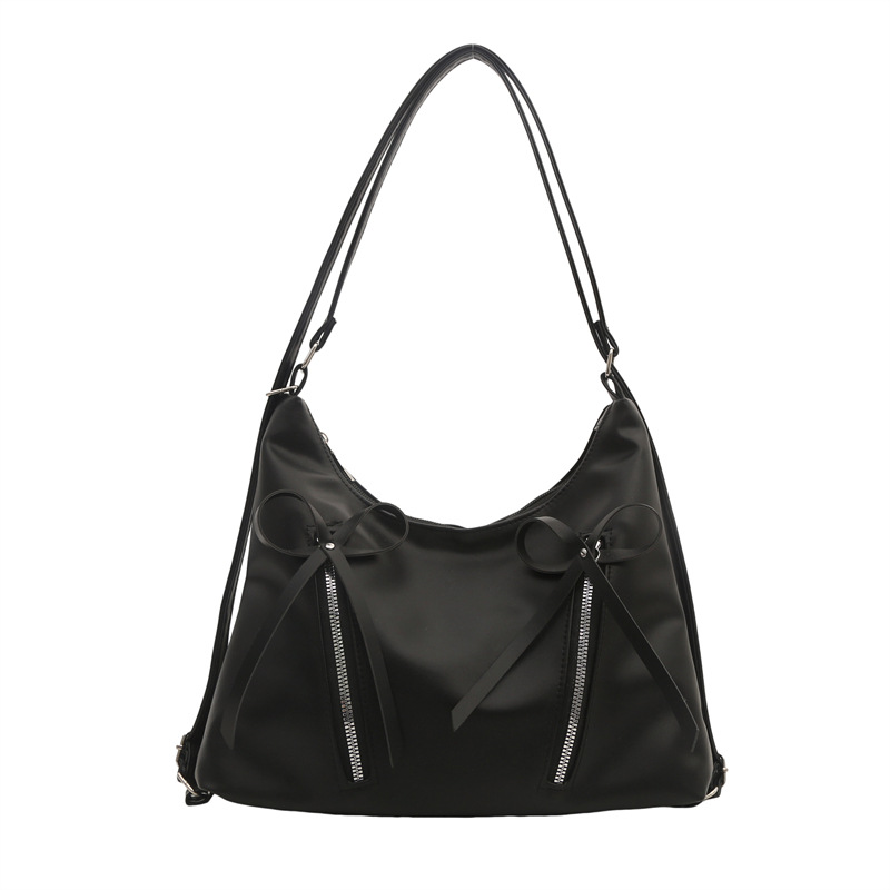 Korean large-capacity tote bag for women 2024 new style, fashionable, individual, simple and casual single-shoulder backpack, underarm bag undefined