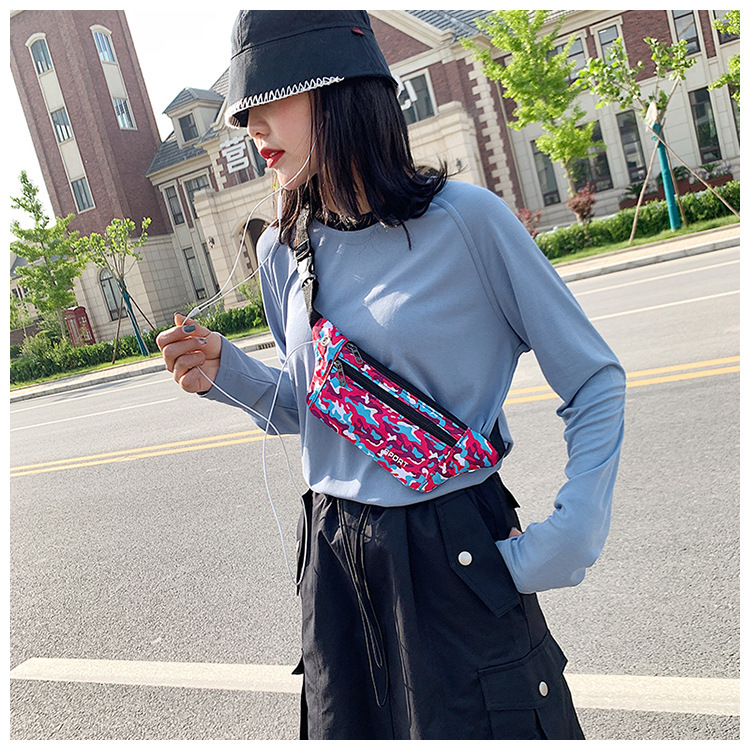 Wholesale sports waist bags, single-shoulder crossbody bags, street vending business wallet bags, large-capacity construction site work mobile phone bags details Picture