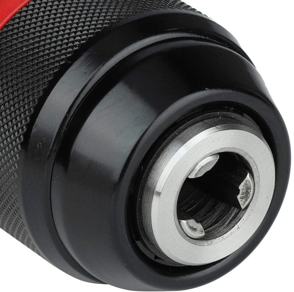 【 All-metal version 】 13mm hand-tightened self-locking chuck, impact electric hammer wrench, convertible round hexagonal handle Item Picture