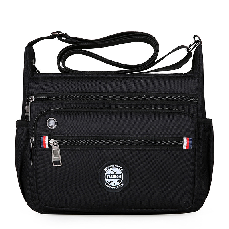 Men's single-shoulder bag, men's crossbody bag, Oxford cloth small backpack, small crossbody bag, business wallet, business crossbody bag Item Picture