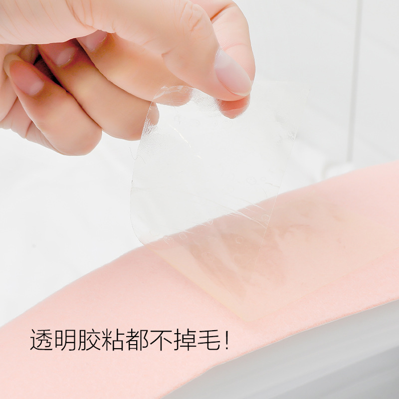 Washable toilet seat cover, universal adhesive toilet seat cover, warm thickened anti-static toilet seat cover details Picture