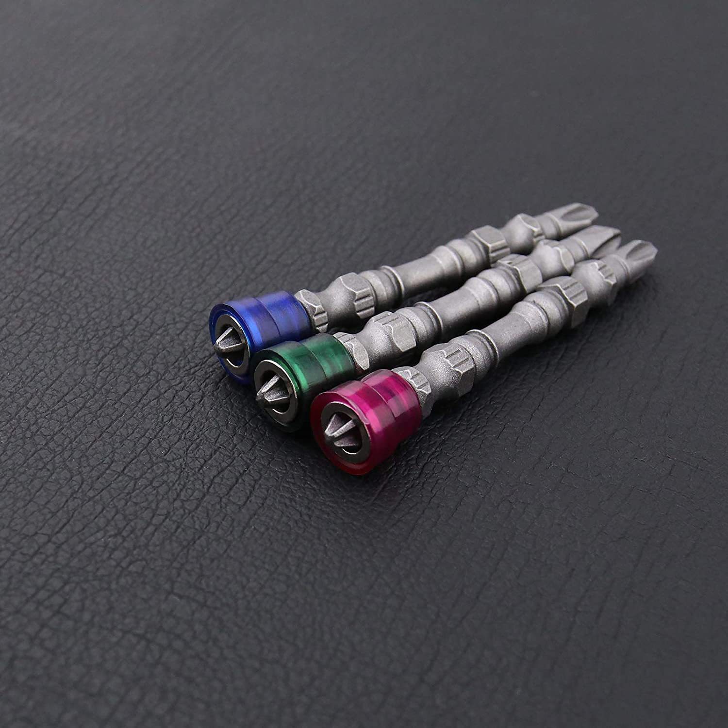 Five-color magnetic ring double-head screwdriver, strong magnetic screwdriver, cross-shaped air screwdriver, electric screwdriver, 65mm long 5-piece set Application Scenario