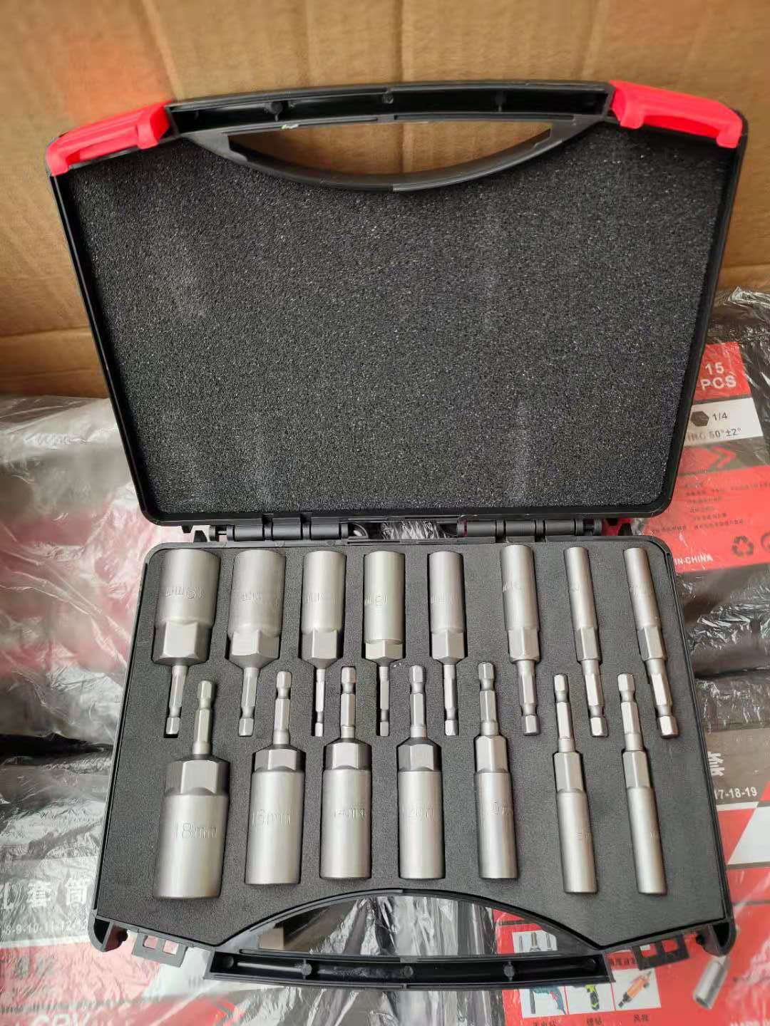 Deepen the sleeve of the air screwdriver, socket head, electric drill, pneumatic, electric screw, electric screwdriver head, lead screw and nut sleeve by 35mm undefined