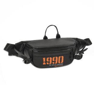 Men's trendy crossbody bag, large-capacity PU men's crossbody bag, casual phone bag, commuting bag for women undefined