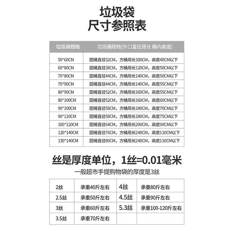 垃圾袋实物图