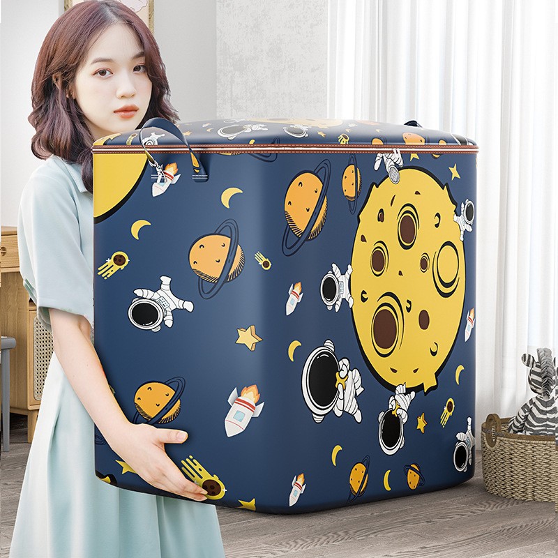 A huge household storage bag cabinet for clothes, quilts, moving bags and packing bags details Picture
