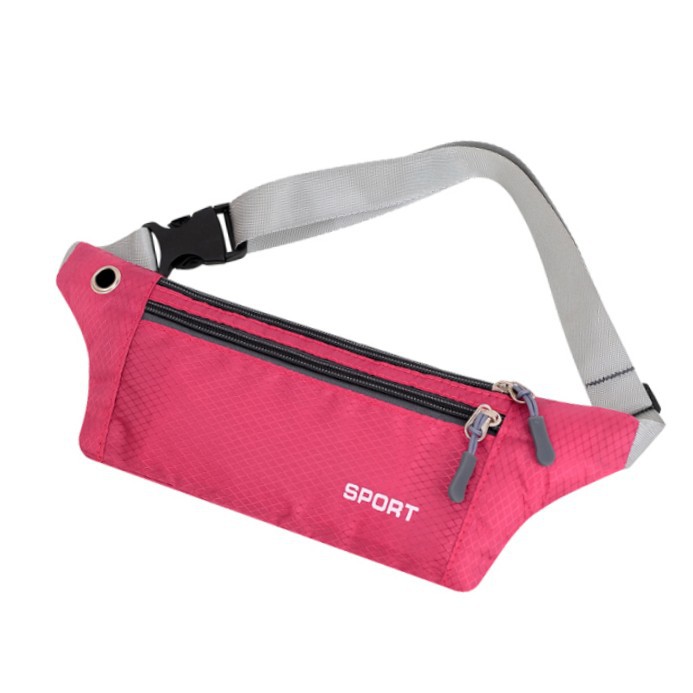 New sports waist bag, fitness running bag, waterproof men's and women's mobile phone bag, multi-functional single-shoulder crossbody bag and close-fitting chest bag Item Picture