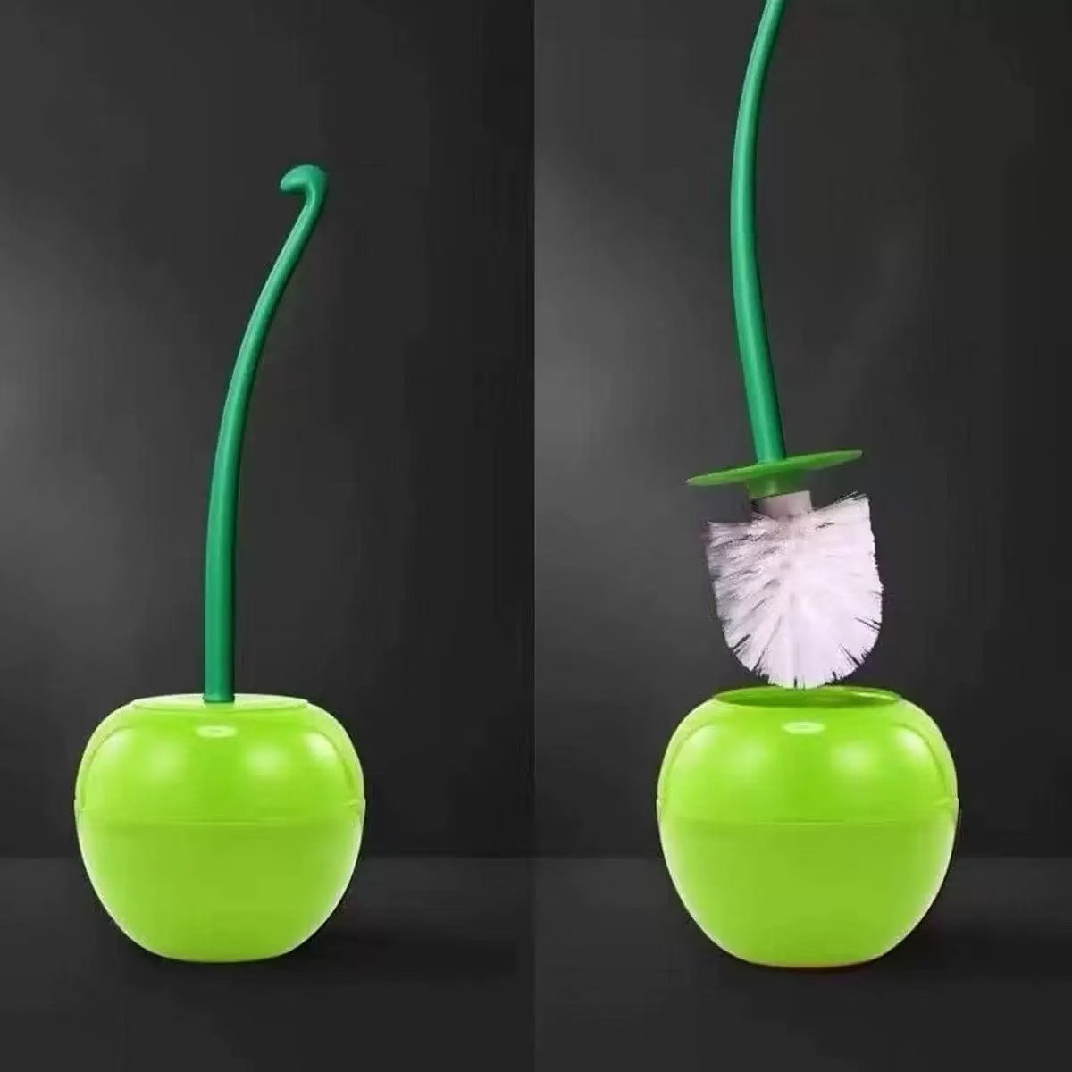 Toilet brush is a super useful toilet brush. It has no blind spots and is a special cleaning brush with a base seat starting from one undefined