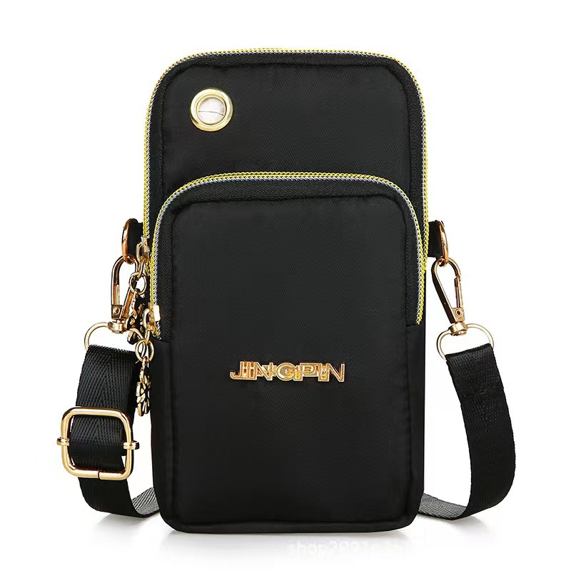 Oxford Cloth mobile phone bag, mini square bag for women, fashionable and versatile, single-shoulder crossbody bag, coin purse, direct supply from the manufacturer Application Scenario